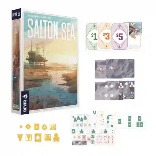 Salton Sea Juego De Mesa Adultos Estrategia En Español