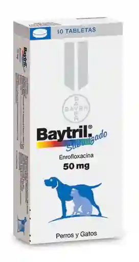Baytril 50 Mg X 10 Tab
