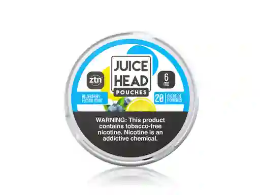 Parches De Nicotina Juice Head 6mg Blueberry Lemon Mint