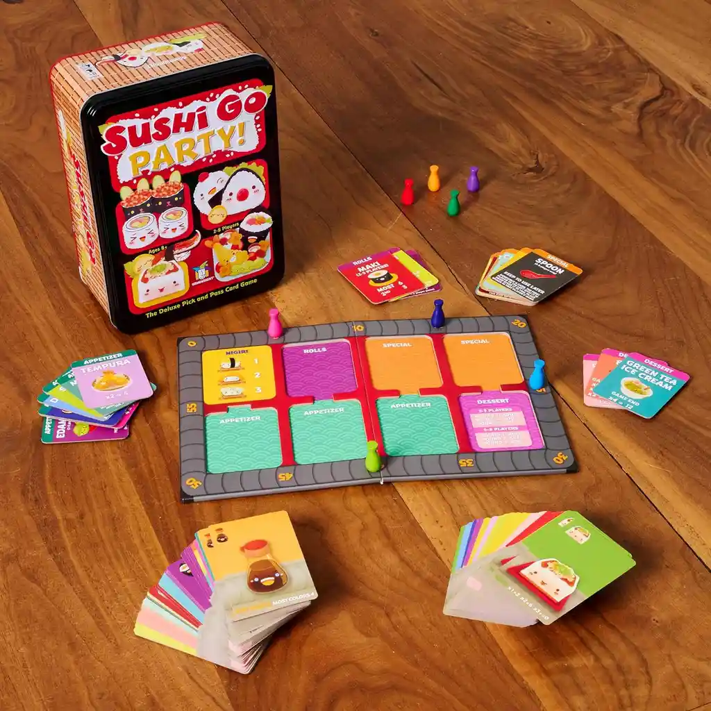 Sushi Go Party Juego De Mesa En Español Adultos Niños