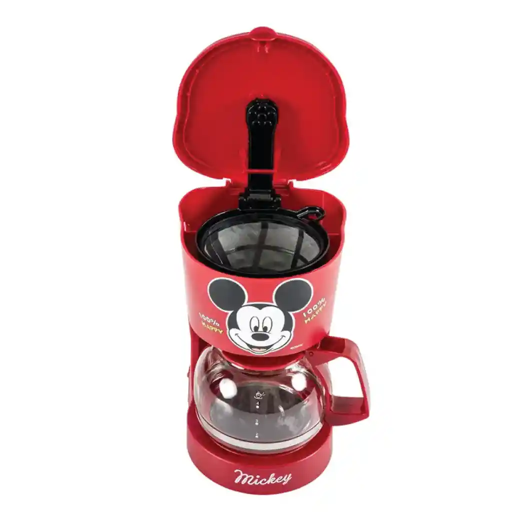 Cafetera 4 Tazas Mickey Mouse De Disney