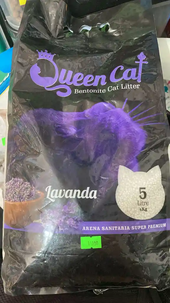 Arena Queen Cat Lavanda 5 Kilos