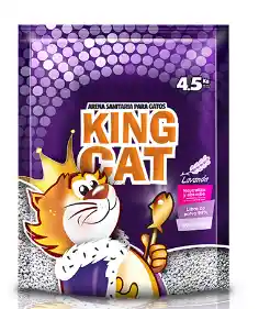 Arena Sanitaria King Cat Lavanda 4.5kg