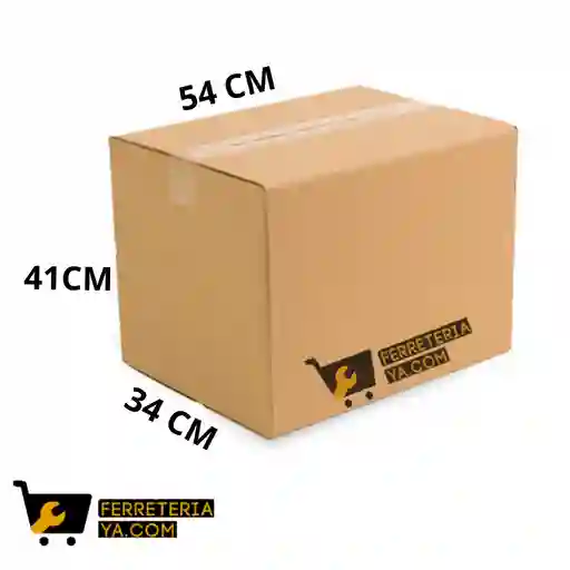 Caja Carton Para Empacar Ó Embalaje 54 - 34 - 41 Cm