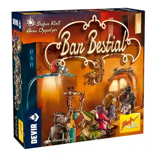 Juego De Mesa Bar Bestial En Español Adultos Niños