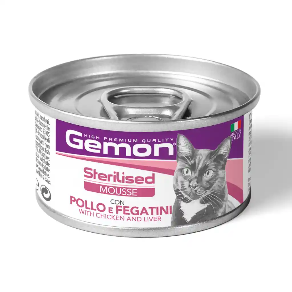 Gemon Lata Gato Pollo E Higado 85g