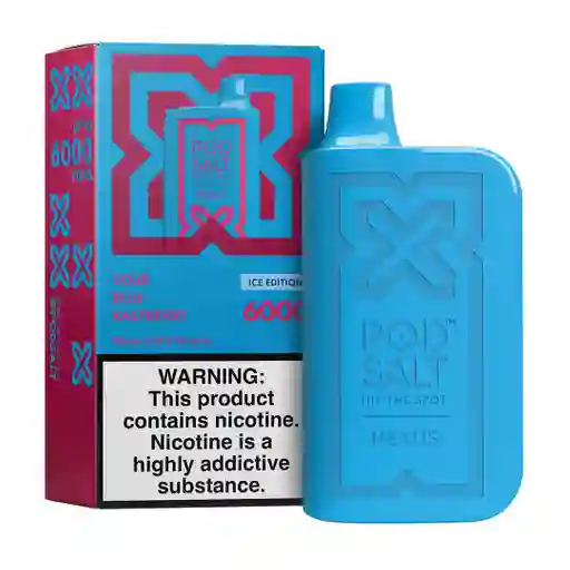 Vape Pod Salt 6000 Puffs Sour Blue Raspberry