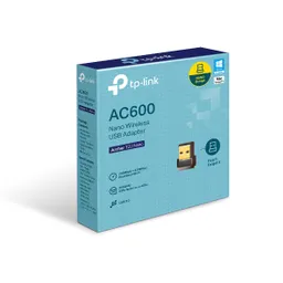 Adaptador Inalámbrico Nano Usb De Doble Banda Ac600/receptor Wifi Usb Tp-link Ac600 Dual Band