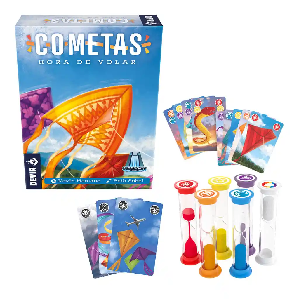 Cometas Hora De Volar Juego De Mesa En Español Adultos Niños