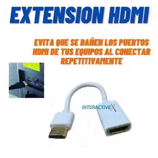 Extension Hdmi /adaptador Otg Hdmi