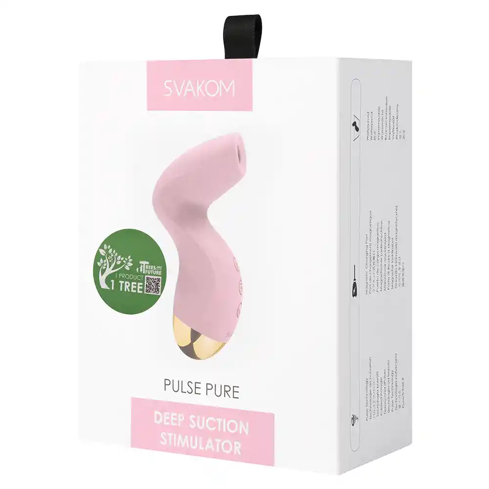 Succionador De Clitoris Pulse Pure Rosa Svakom