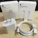Cargador Original Iphone Apple 20w Carga Rápida Cargador Original Para Iphone