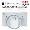 Cargador Original Iphone Apple 20w Carga Rápida Cargador Original Para Iphone