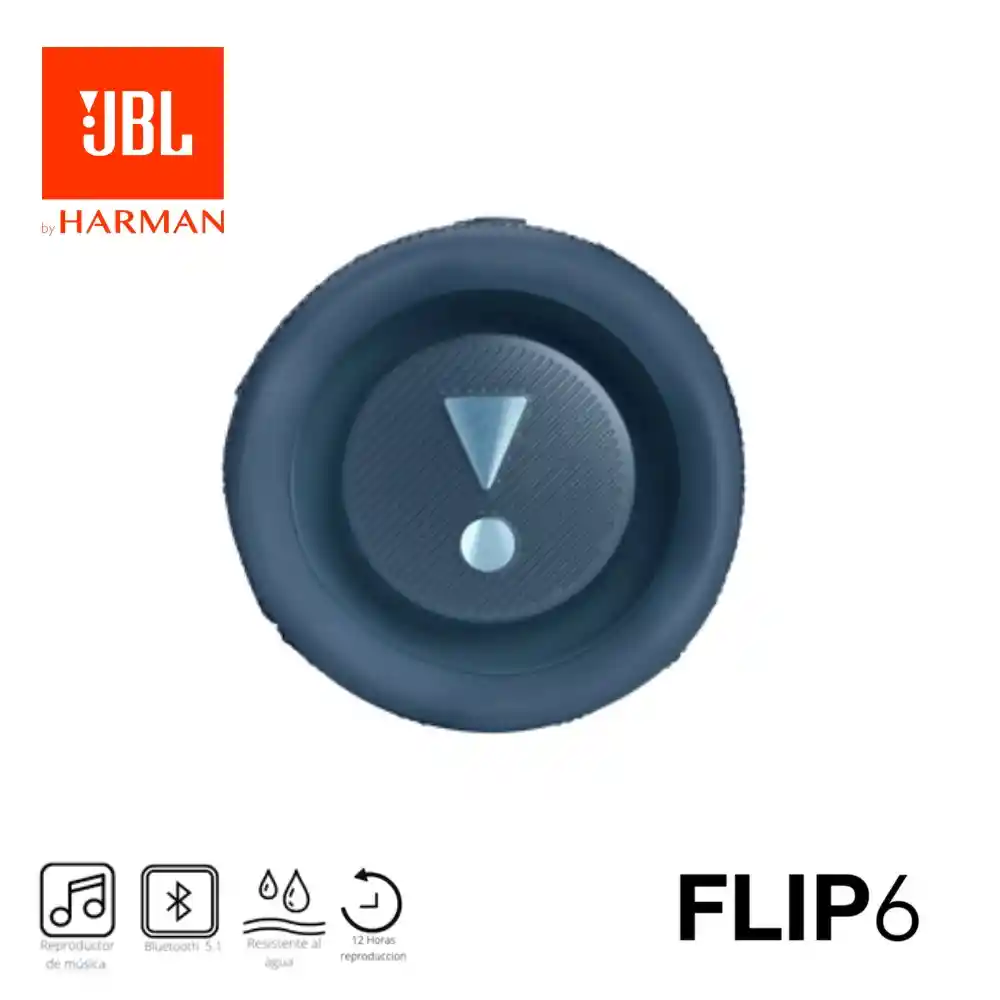 Parlante Jbl Flip 6 Bluetooth Original - Azul