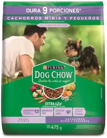 Dog Chow Cachorros Razas Pequeñas 475 Gr