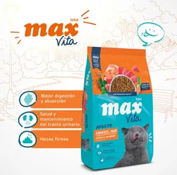 Max Vita Cat Adult Sabores De Mar Atun Camaron 1 Kg