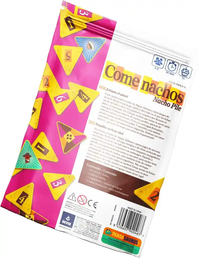 Come Nachos Juego De Mesa En Español Adultos Niños