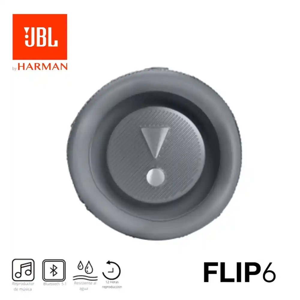 Parlante Jbl Flip 6 Bluetooth Original - Gris
