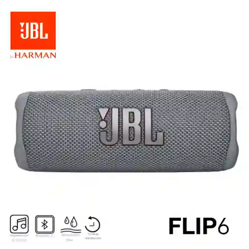 Parlante Jbl Flip 6 Bluetooth Original - Gris