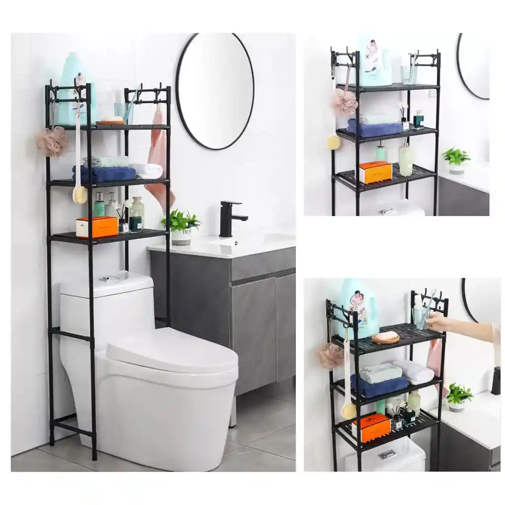 Estante De Baño Organizador Para Inodoro 3 Niveles