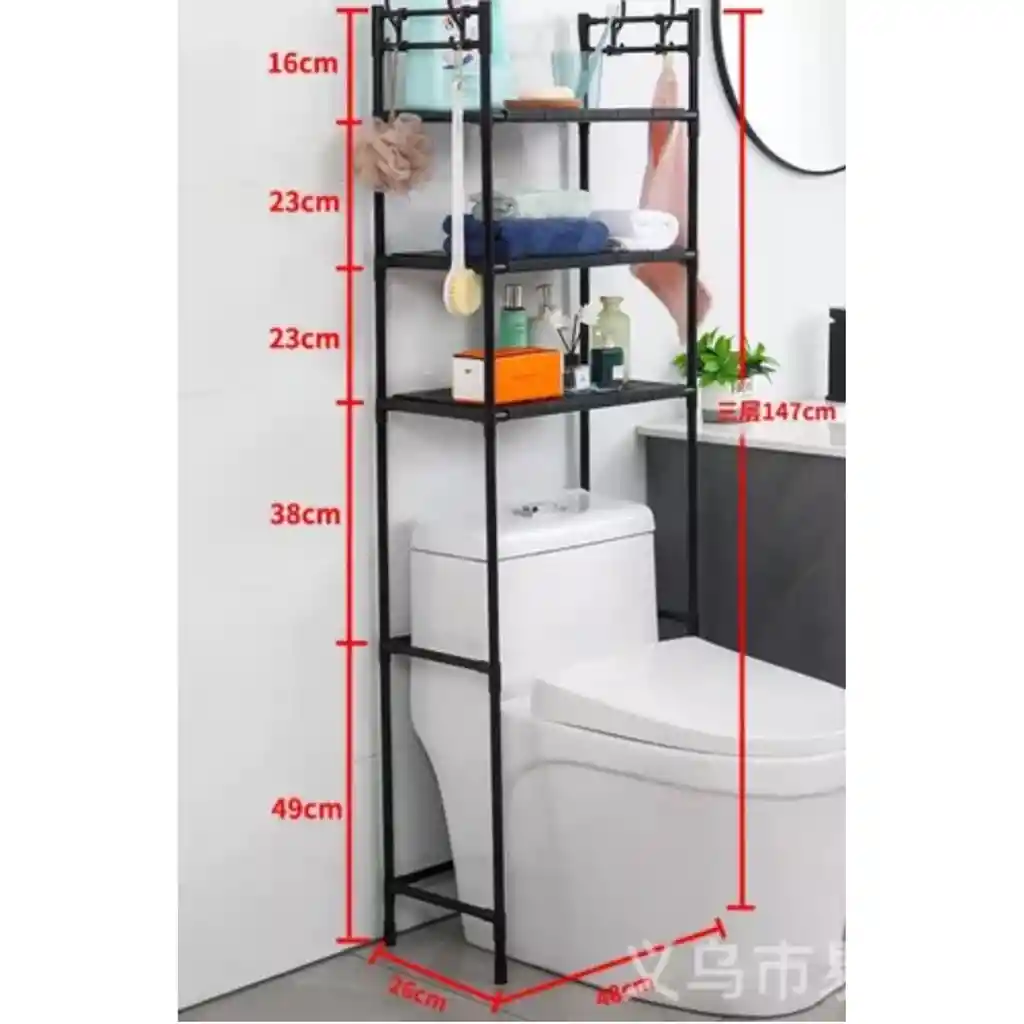 Estante De Baño Organizador Para Inodoro 3 Niveles