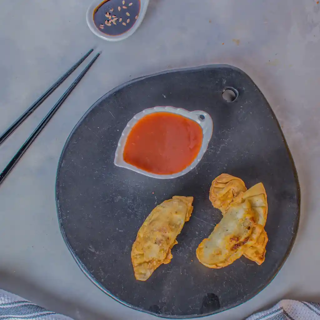 Gyoza De Salmon (empanadas De Trigo)