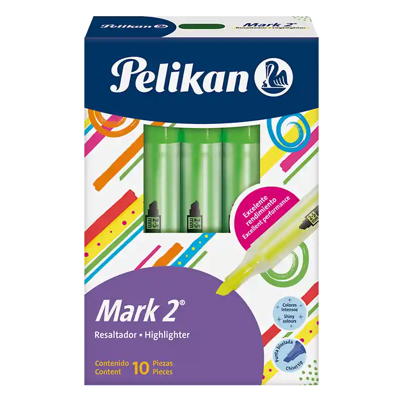 Resaltador Pelikan Mark 2 Color Verde