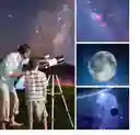 Telescopio Astronomico Monocular F30070m Con Soporte Celular