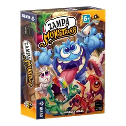 Juego De Mesa Zampa Monstruos En Español Adultos Niños