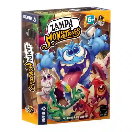 Juego De Mesa Zampa Monstruos En Español Adultos Niños