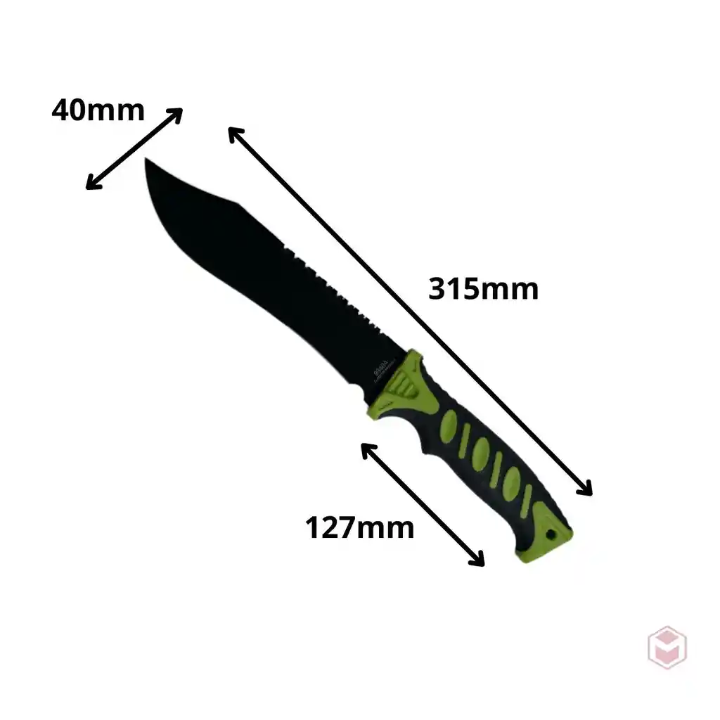 Cuchillo Puñal Tactico Acero Supervivencia Pesca 9948a