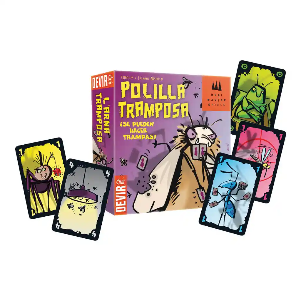 Juego De Mesa Polilla Tramposa Estrategia En Español