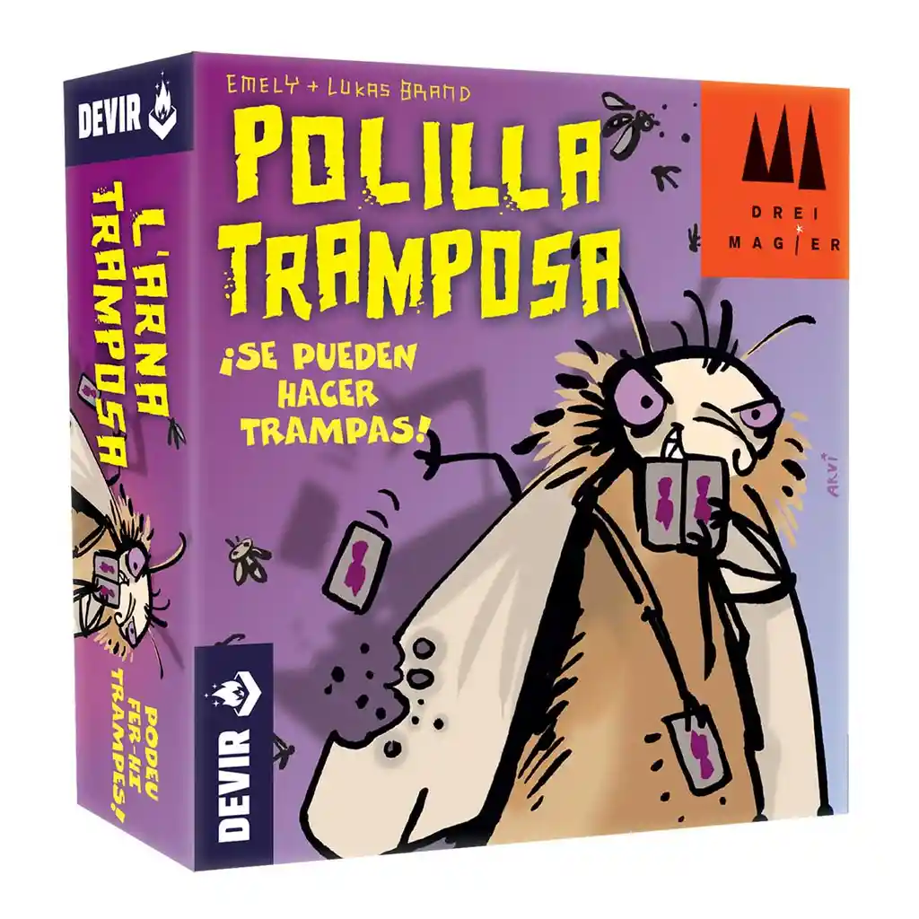 Juego De Mesa Polilla Tramposa Estrategia En Español