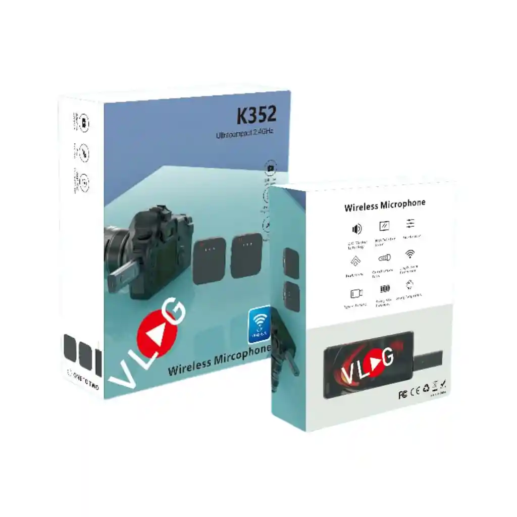 Micrófono De Solapa K352 Dual
