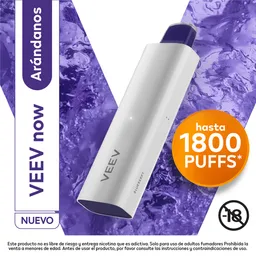 Vapeador Veev Now Blueberry 1800 Puffs