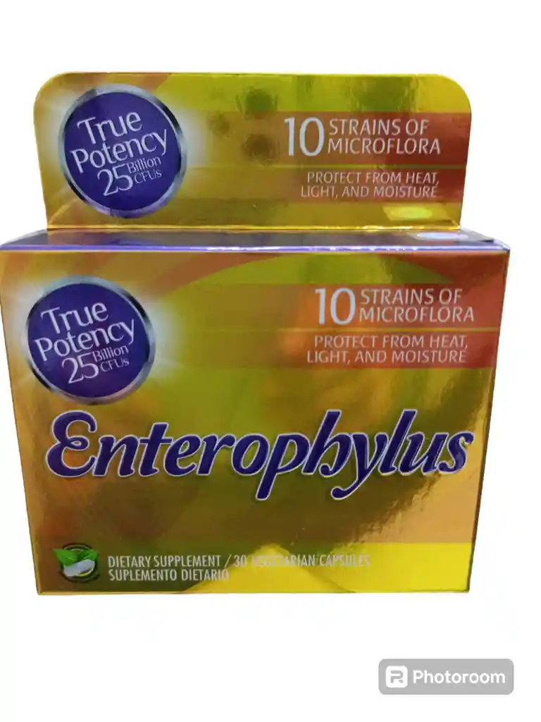 Enterophylus X 30 Capsulas Healthy America