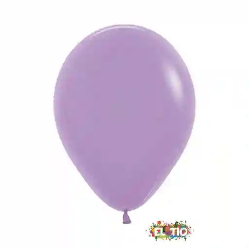 Bombas Globo Biodegradable De Latex Morado Claro R12