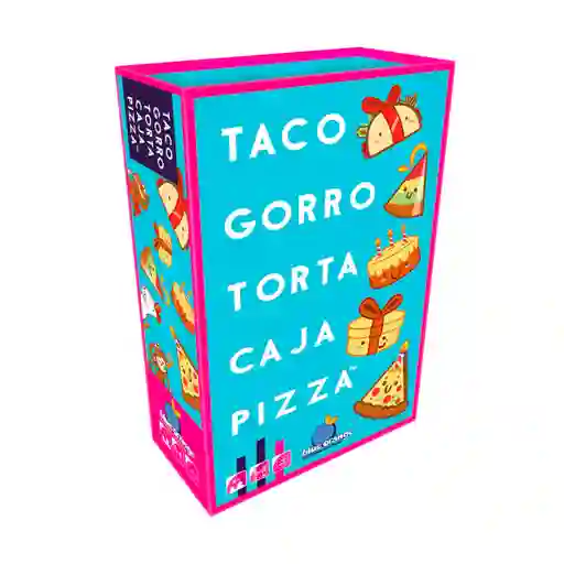 Juego De Mesa Taco Gorro Torta Caja Pizza En Español