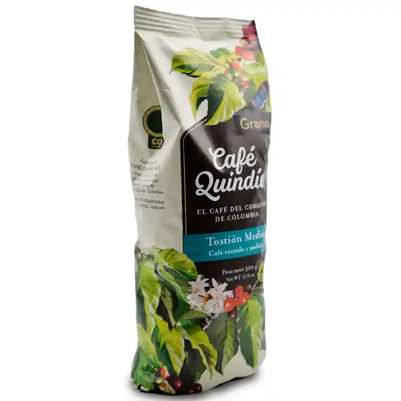 Cafe Quindio Grano Tostion Media 500g