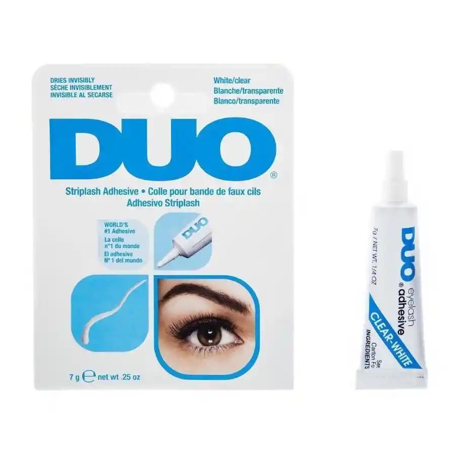 Pega Duo Para Pestañas Trasparente