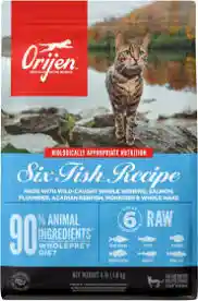 0rigen Alimento Para Gatos Six Fish 1.8kg