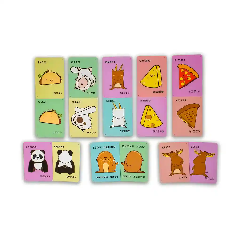 Juego De Mesa Taco Reves Cabra Pizza En Español Niños Adulto