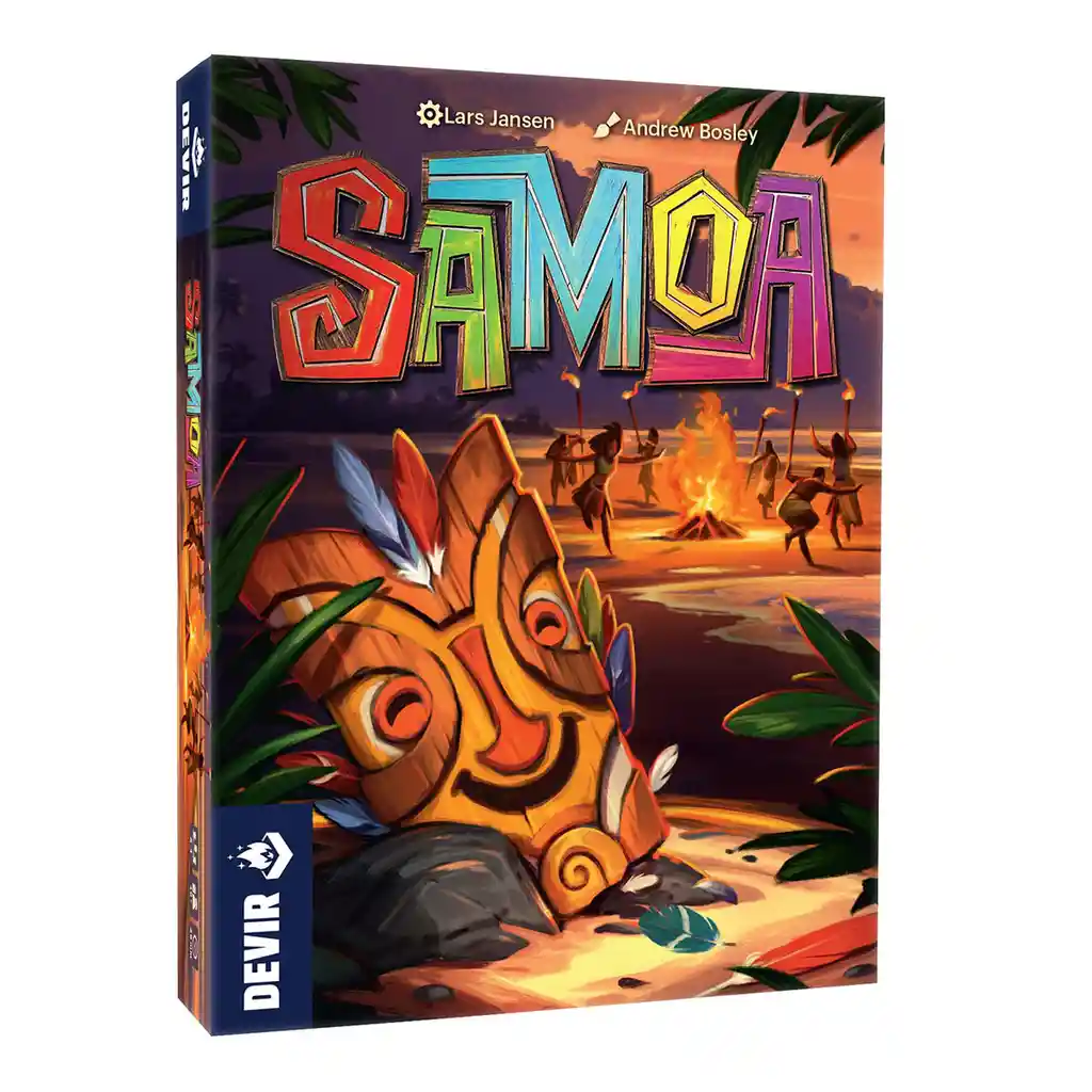 Juego De Mesa Samoa Estrategia En Español Adultos Niños