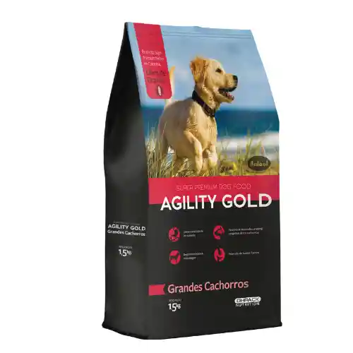 Agility Gold Grandes Cachorros 1.5kg