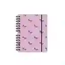 Agenda Semanal Rosa Lila Libelulas