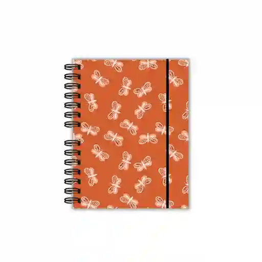 Agenda Semanal Naranja Mariposas