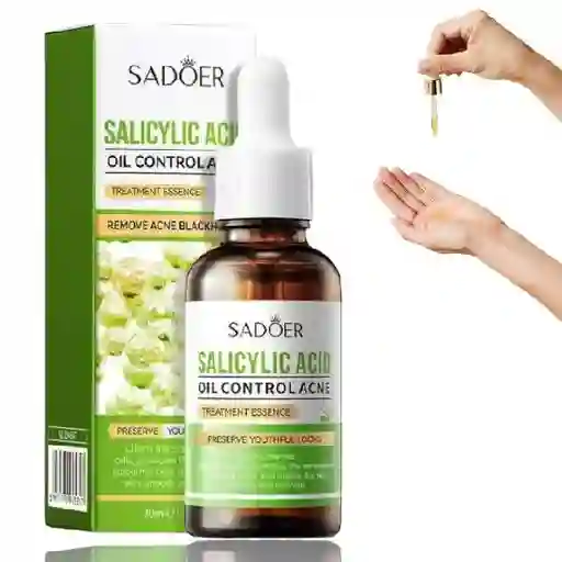 Esencia Hidratante Con Ácido Salicílico Sadoer 30ml Ref 620