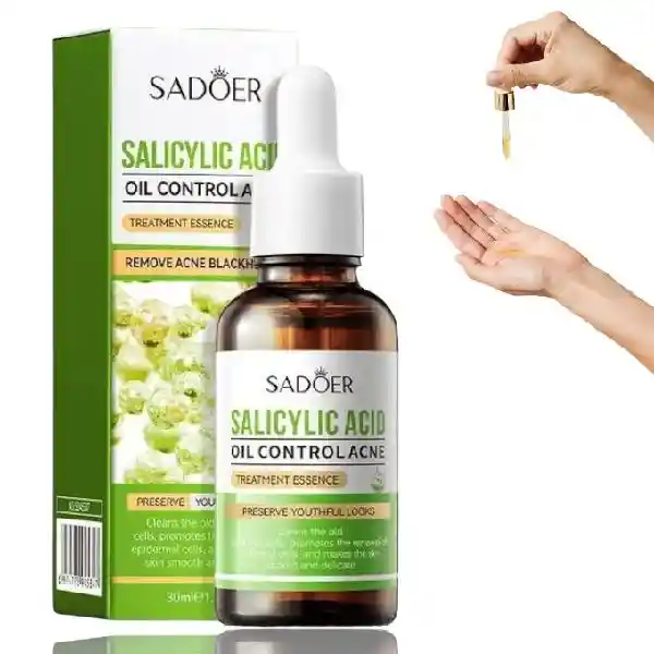 Esencia Hidratante Con Ácido Salicílico Sadoer 30ml Ref 620