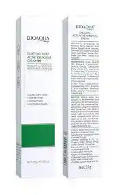 Crema Eliminadora De Acne Con Acido Salicilico 20gr Bioaqua ref 623