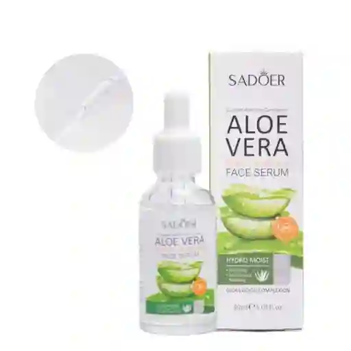 Serum Hidratante Con Extracto De Aloe Vera Sadoer 30ml  Ref 625